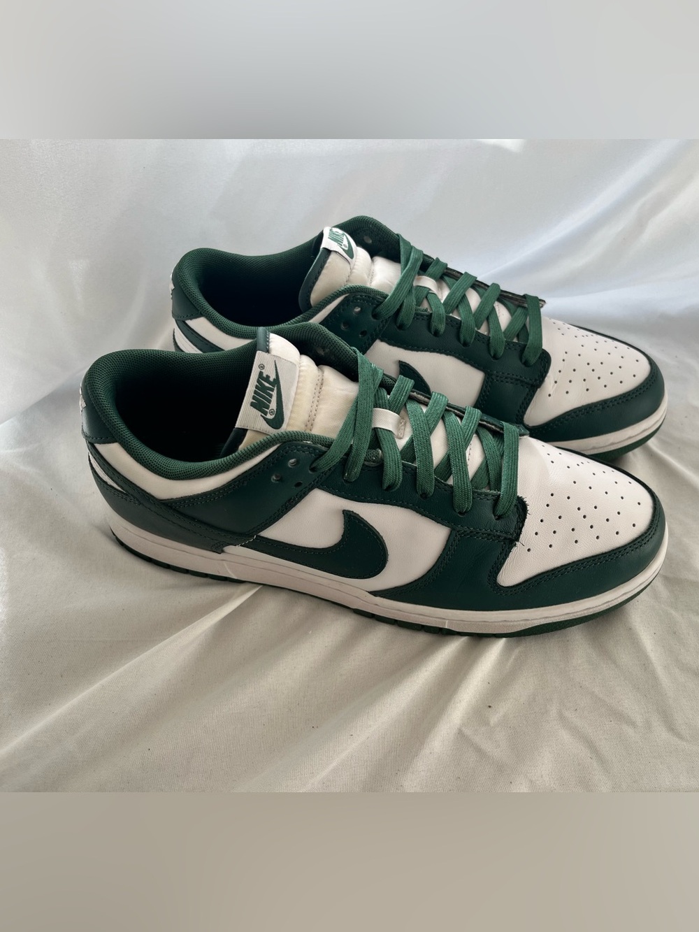 Nike Men’s Dunk Low Retro - Michigan State Colorway 10M